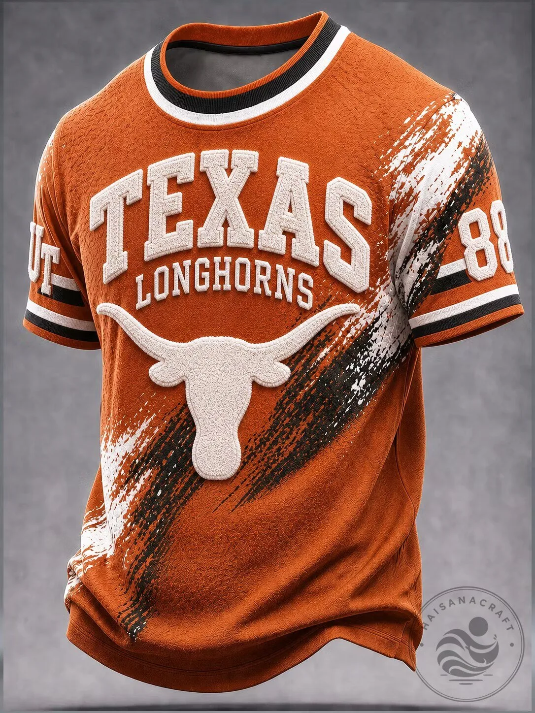Texas Longhorns Football Team Number 88 Orange Fan T-Shirt