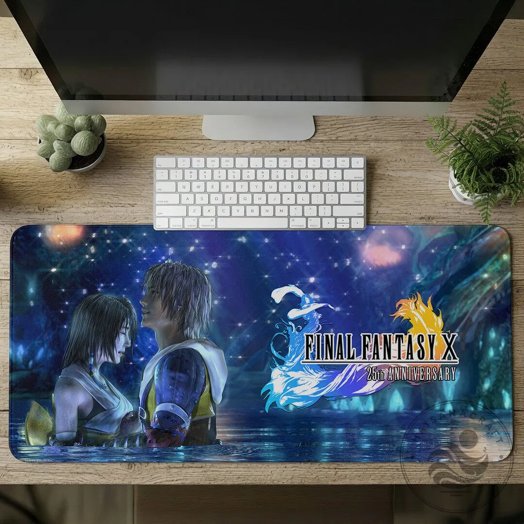 Custom Gaming Desk Mat for Final Fantasy X 25th Anniversary featuring RGB Lighting 12 Custom Gaming Desk Mat for Final Fantasy X 25th Anniversary featuring RGB Lighting