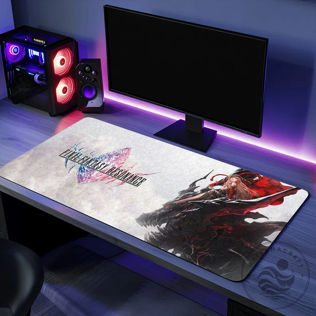 Final Fantasy Resonance Custom Gaming Desk Mat with LED Lighting 10 Final Fantasy Resonance Custom Gaming Desk Mat with LED Lighting
