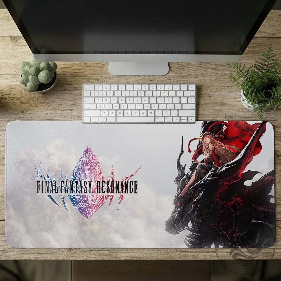 Final Fantasy Resonance Custom Gaming Desk Mat with LED Lighting 11 Final Fantasy Resonance Custom Gaming Desk Mat with LED Lighting