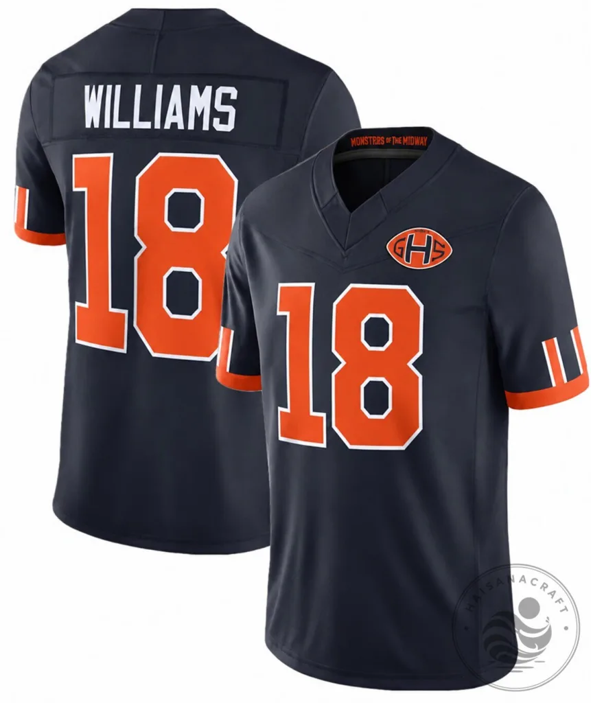 Monsters of the Midway Williams 18 Football Team Fan Jersey