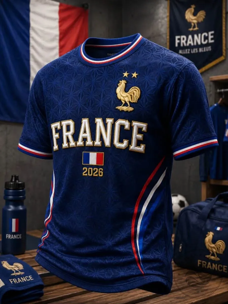 France Football 2026 Home Kit Replica Jersey for Men