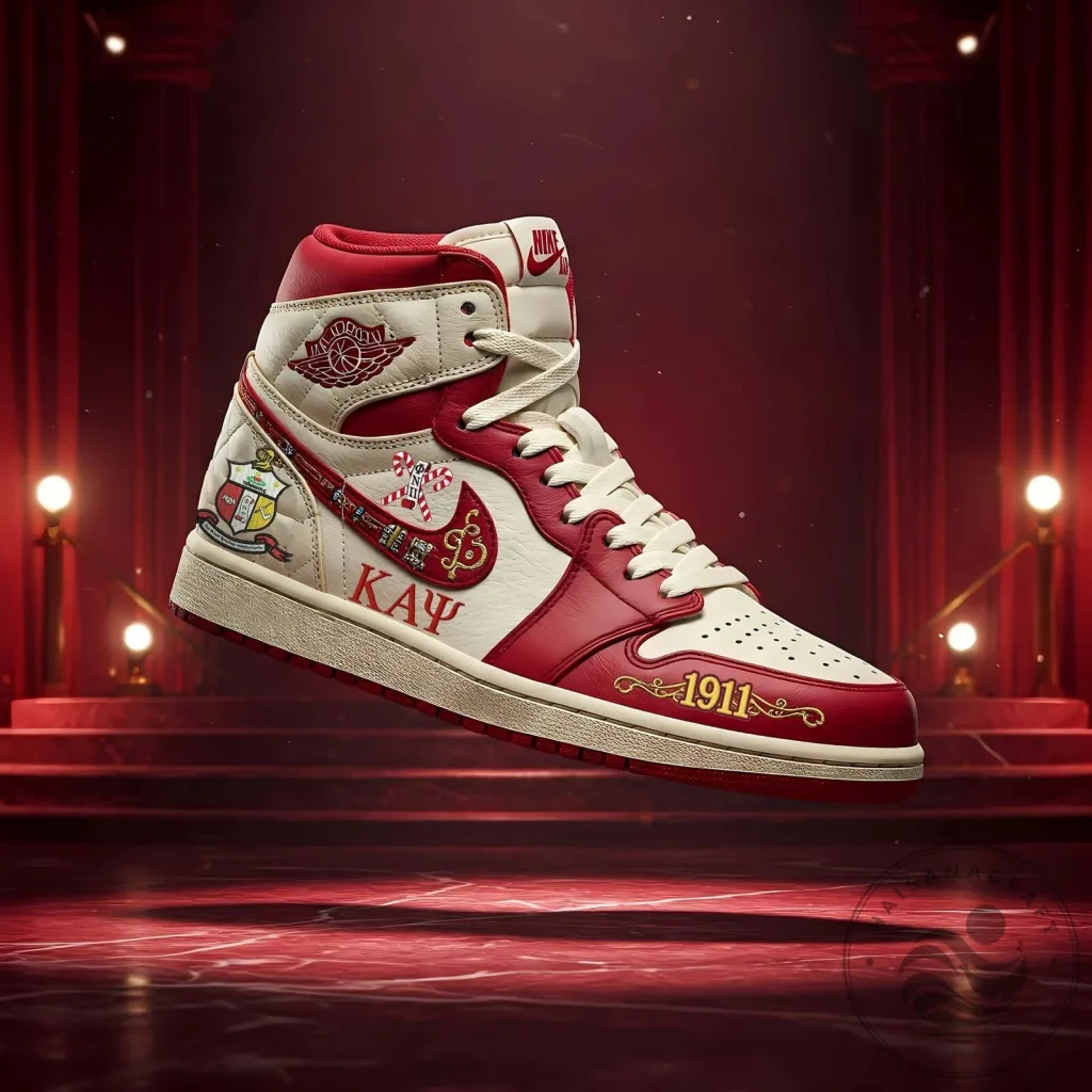 Kappa Alpha Psi Fraternity Air Jordan 1 High Top Shoes Kappa Alpha Psi Fraternity Air Jordan 1 High Top Shoes