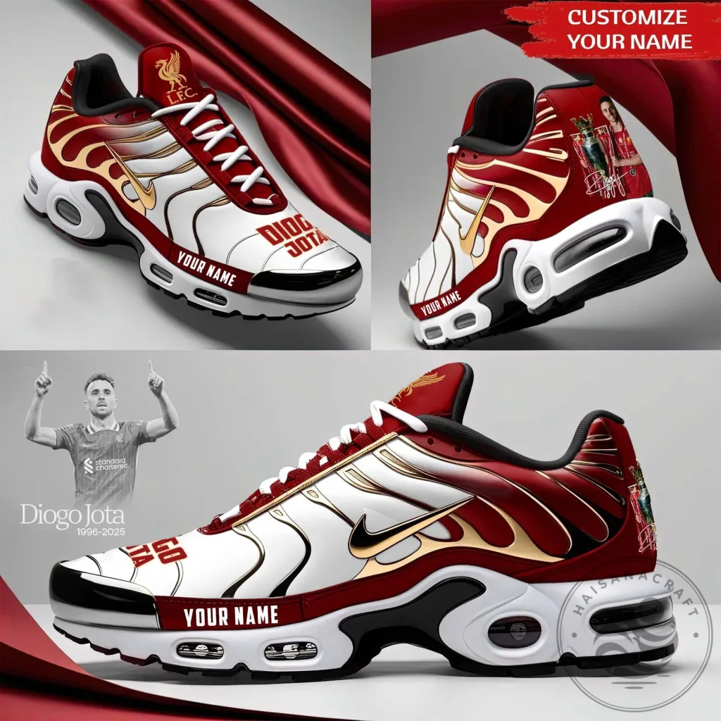 Liverpool Football Club Diogo Jota Personalized Fan Shoes Liverpool Football Club Diogo Jota Personalized Fan Shoes