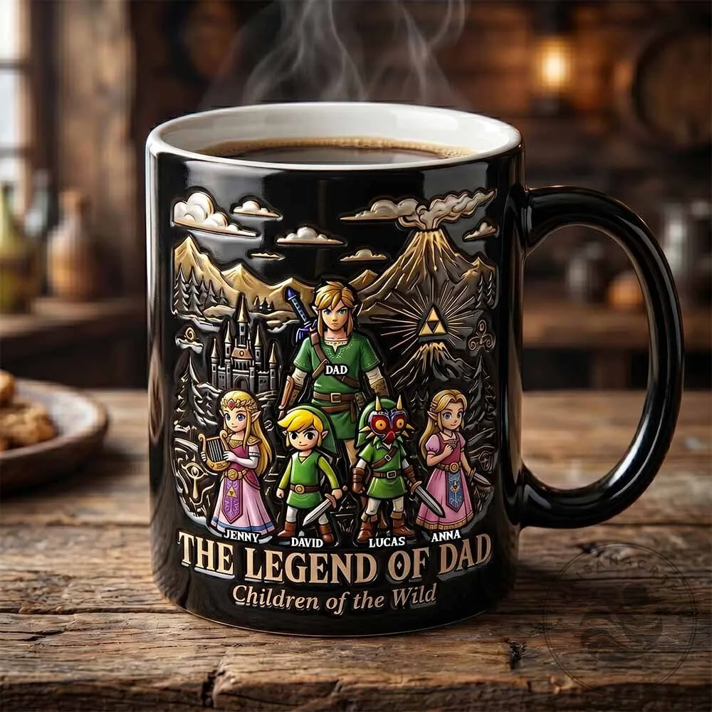 Legend of Zelda Father's Day Children of the Wild Coffee Mug