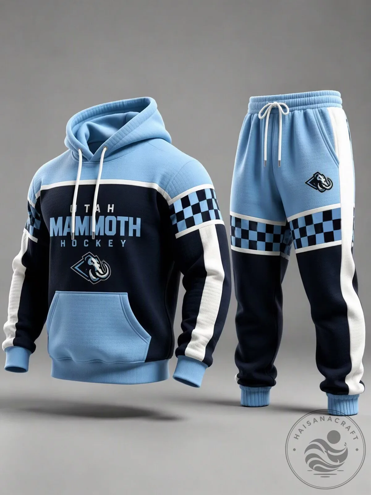 Utah Mammoth Hockey Team Hoodie and Jogger Pants Set