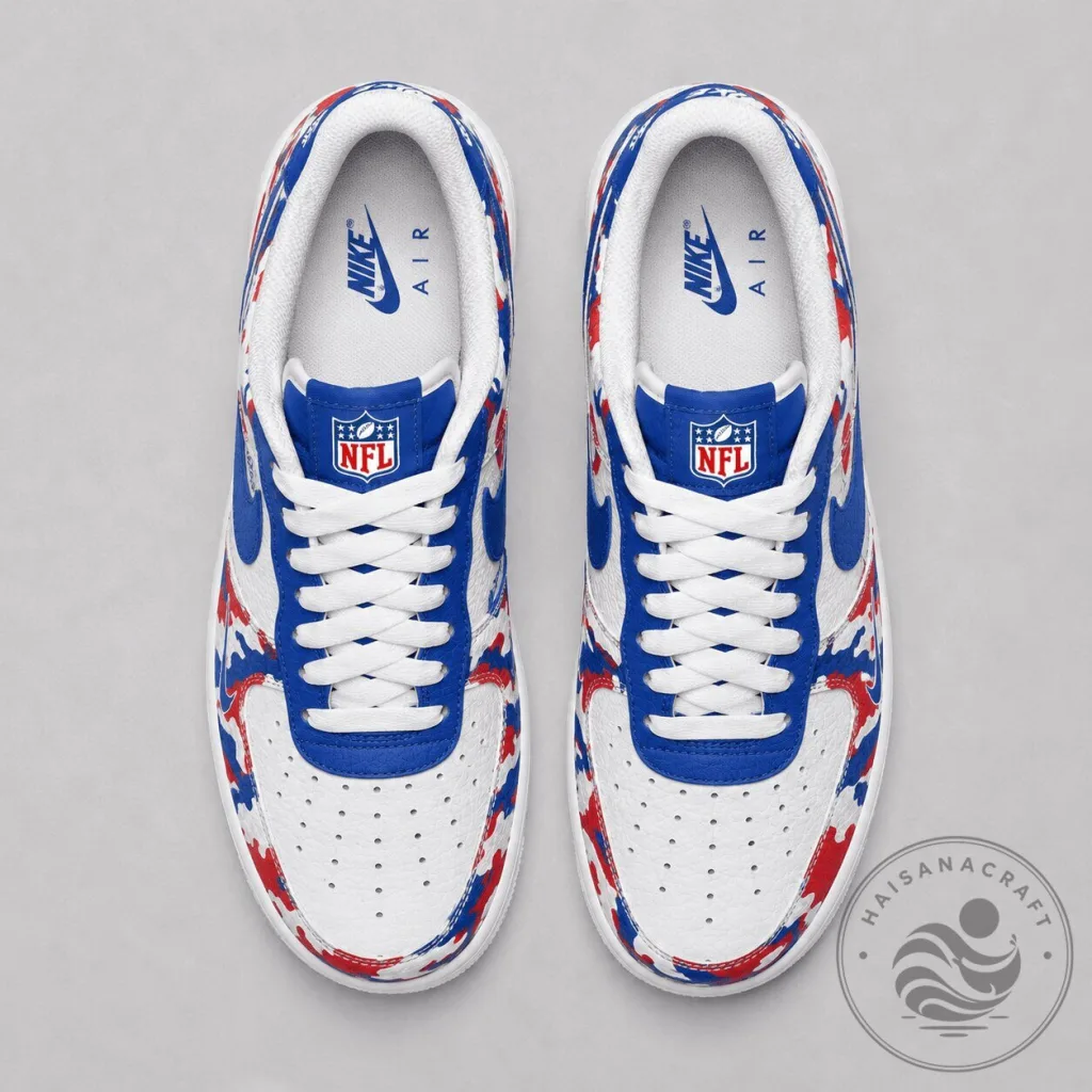 Buffalo Bills NFL Team Camouflage Pattern Nike Air Force 1 Shoes 11 Buffalo Bills NFL Team Camouflage Pattern Nike Air Force 1 Shoes