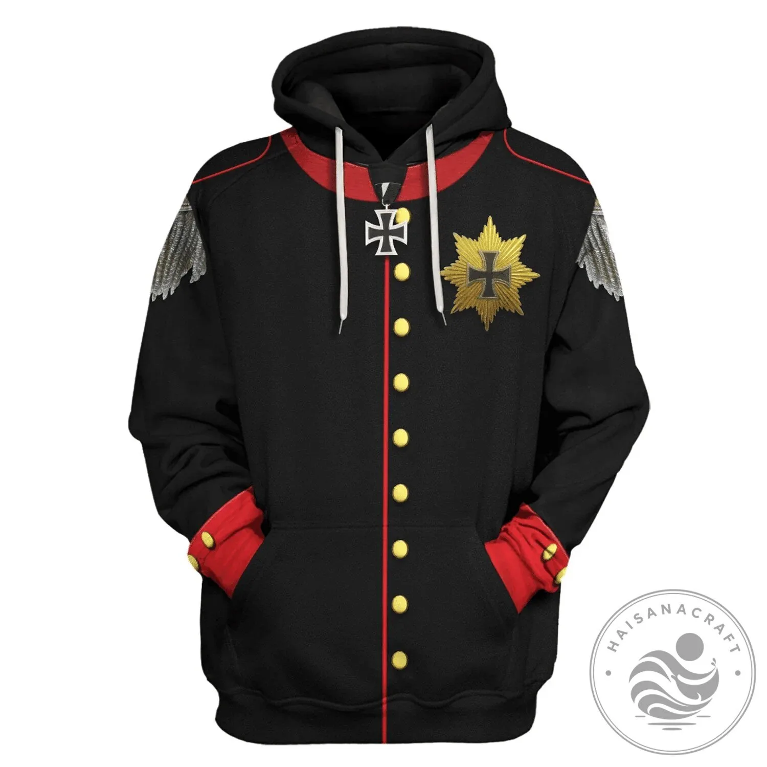 Prussian General Gebhard Leberecht Von Blucher Costume Hoodie 15 Prussian General Gebhard Leberecht Von Blucher Costume Hoodie