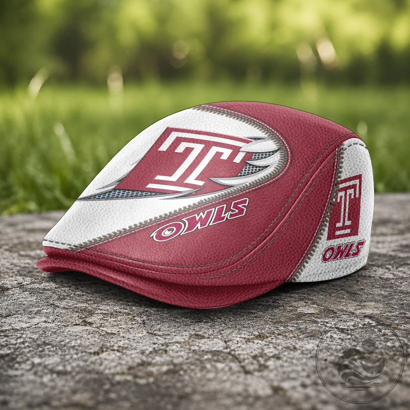 Temple Owls NCAA Golf Flat Cap Hat 9 Temple Owls NCAA Golf Flat Cap Hat