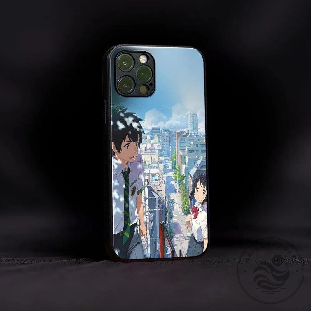 Your Name Mitsuha Miyamizu Taki Tachibana Anime Phone Case
