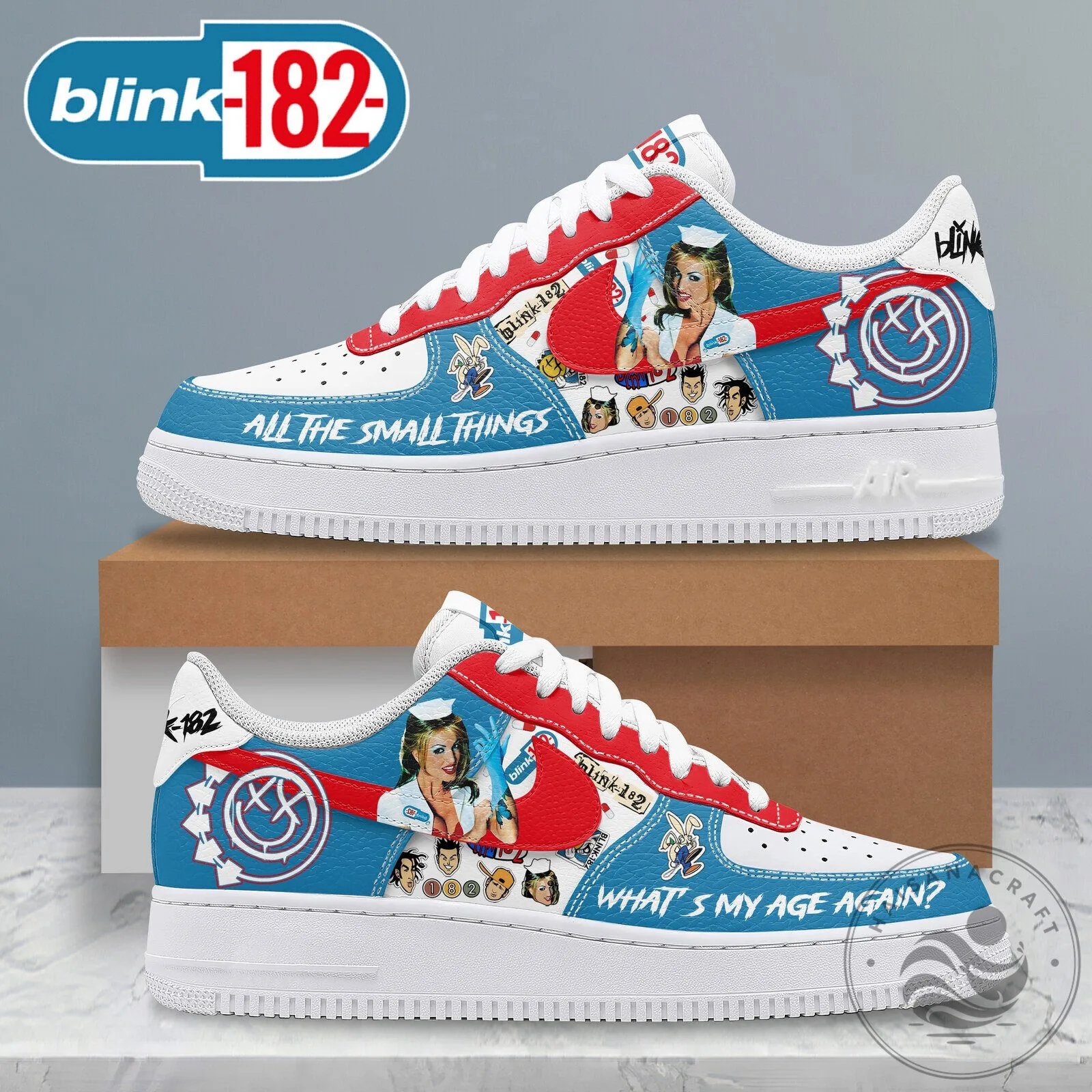 Blink-182 All The Small Things What's My Age Again Shoes