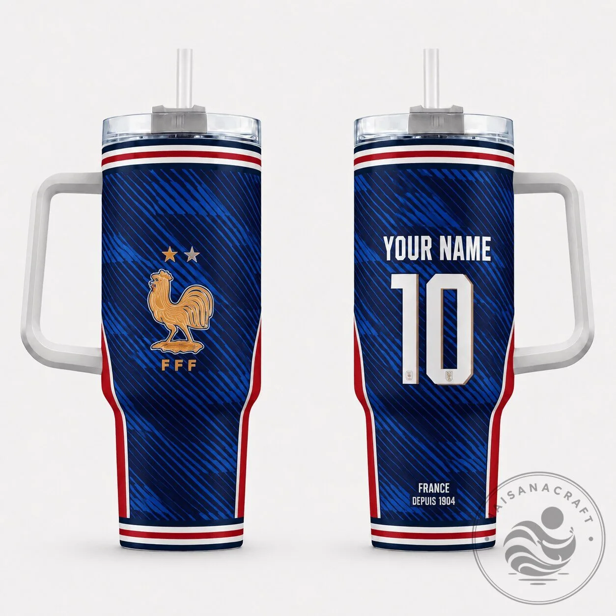 France National Football Team World Cup 2026 Home Kit Personalized Tumbler