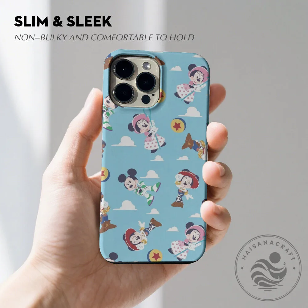 Mickey and Minnie Mouse Toy Story Characters Pattern Phone Case 7 Mickey and Minnie Mouse Toy Story Characters Pattern Phone Case