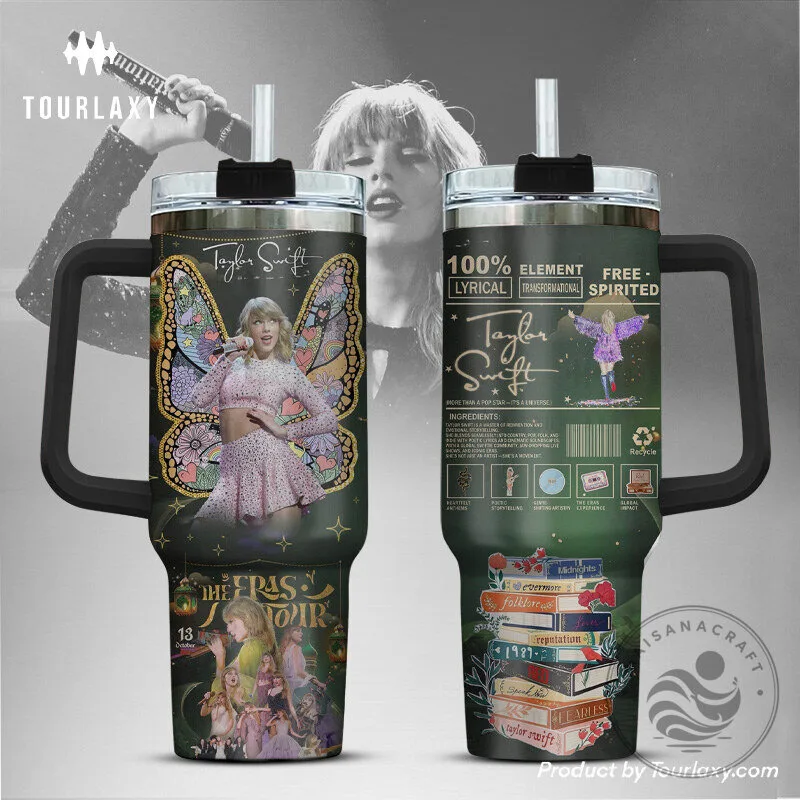 Taylor Swift The Eras Tour Musical Artist Stainless Steel Tumbler