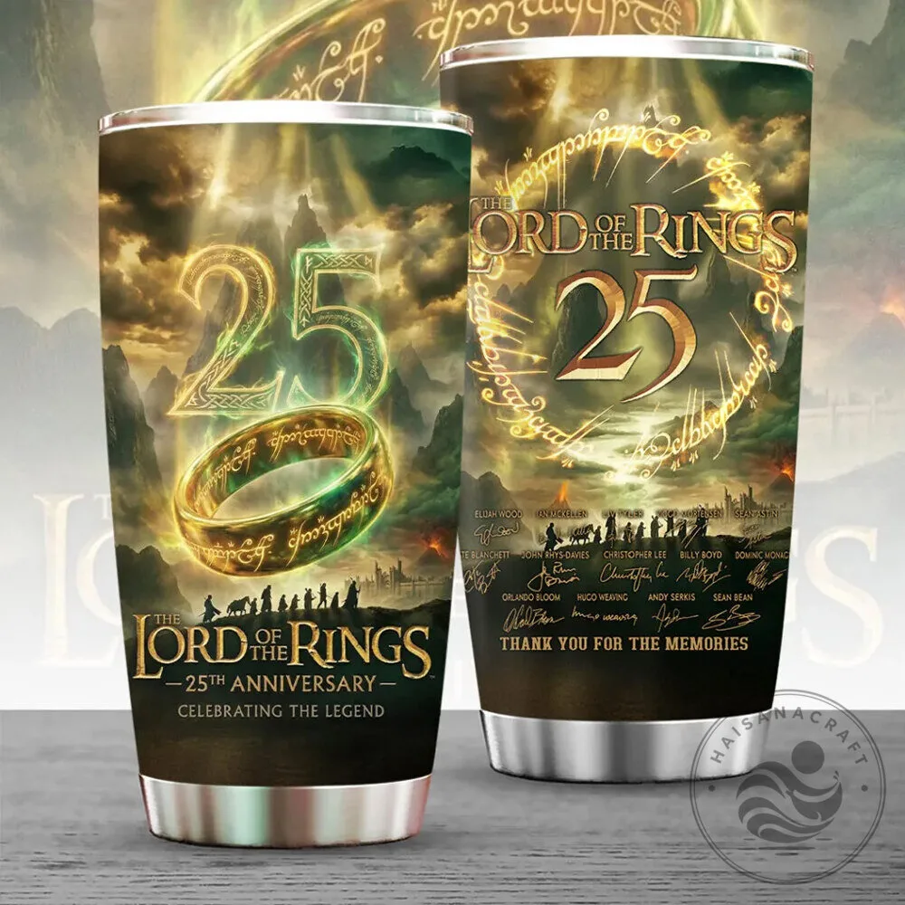 Lord of the Rings 25th Anniversary Stainless Steel Insulated Tumbler 1 Lord of the Rings 25th Anniversary Stainless Steel Insulated Tumbler
