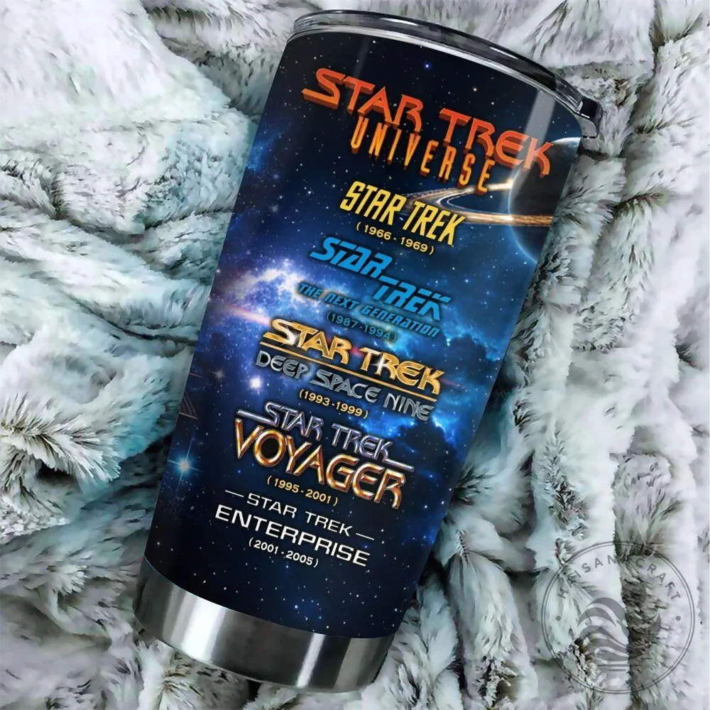 Star Trek 60th Anniversary Custom Name Stainless Steel Tumbler Cup 7 Star Trek 60th Anniversary Custom Name Stainless Steel Tumbler Cup