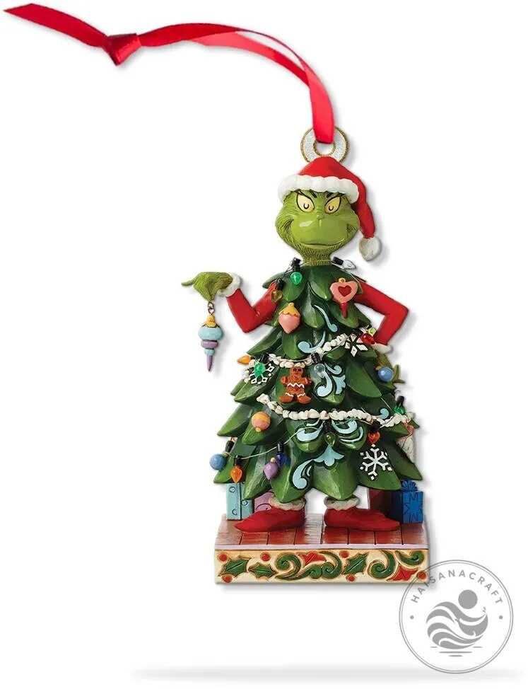 The Grinch Dressed As Christmas Tree Holiday Hanging Ornament Decoration 15 The Grinch Dressed As Christmas Tree Holiday Hanging Ornament Decoration