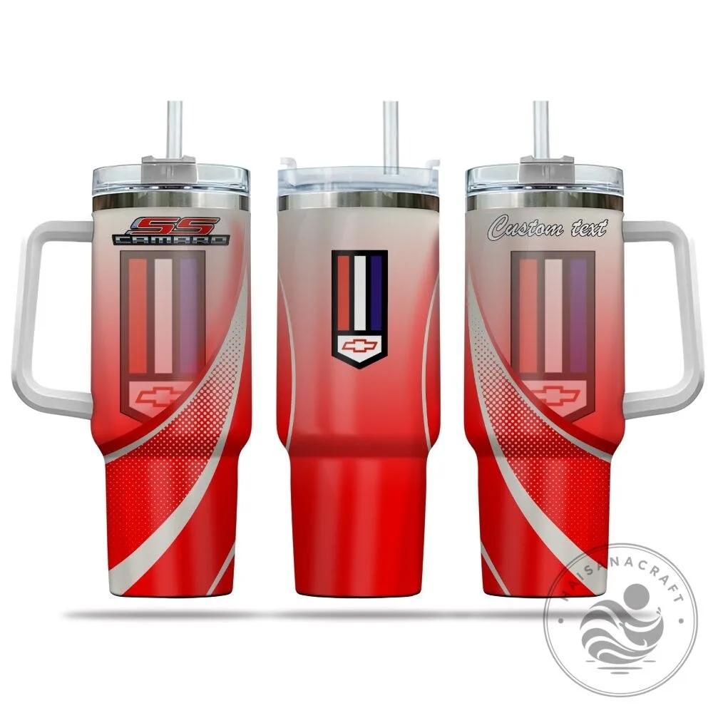 Chevrolet Camaro SS Custom Name Stainless Steel Insulated Tumbler with Handle 11 Chevrolet Camaro SS Custom Name Stainless Steel Insulated Tumbler with Handle