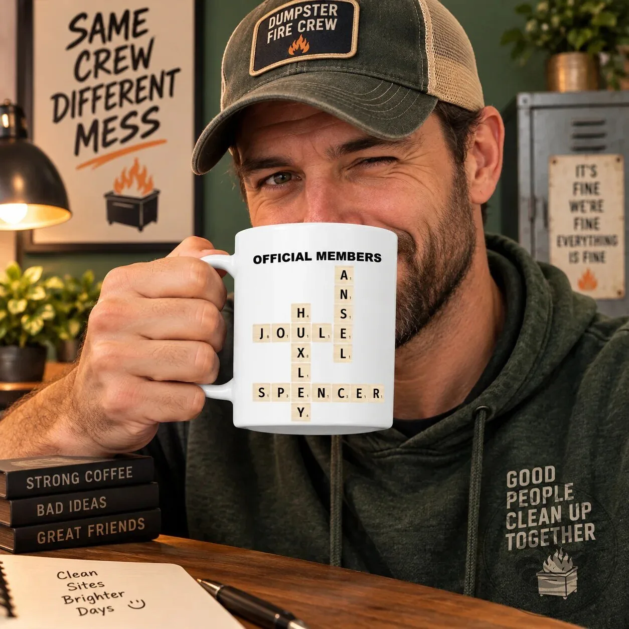 Dumpster Fire Response Team Funny Office Humor Coffee Mug Gift 13 Dumpster Fire Response Team Funny Office Humor Coffee Mug Gift