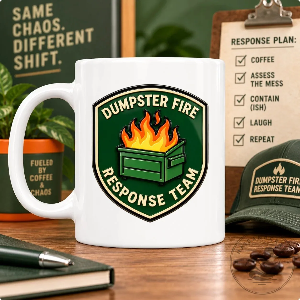 Dumpster Fire Response Team Funny Office Humor Coffee Mug Gift 16 Dumpster Fire Response Team Funny Office Humor Coffee Mug Gift