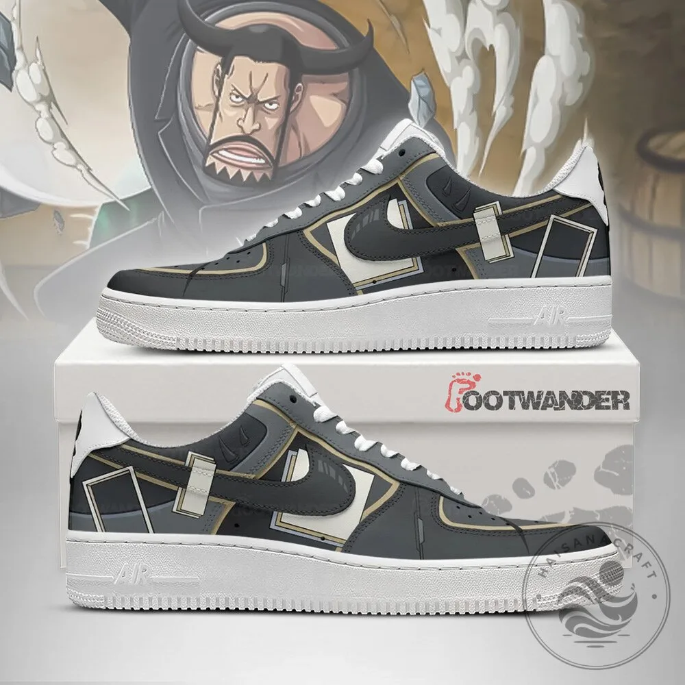 Blueno One Piece Anime Character Embossed Logo Fashion Sneakers Shoes