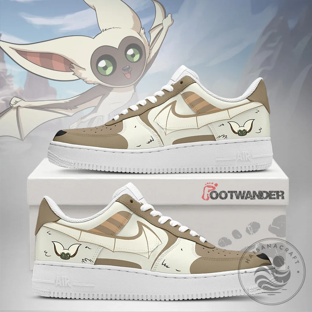 Avatar The Last Airbender Momo Character Design Custom Sneakers 7 Avatar The Last Airbender Momo Character Design Custom Sneakers