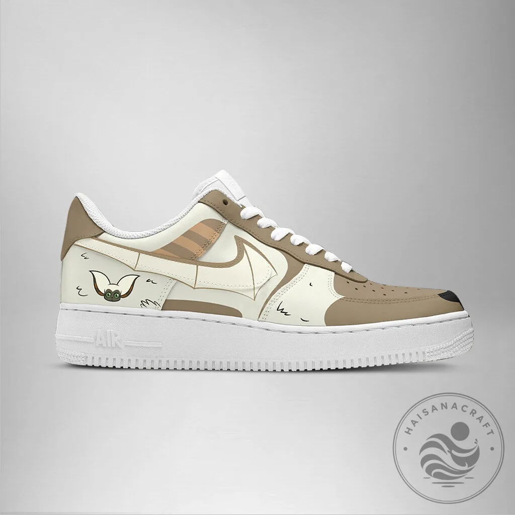Avatar The Last Airbender Momo Character Design Custom Sneakers 8 Avatar The Last Airbender Momo Character Design Custom Sneakers