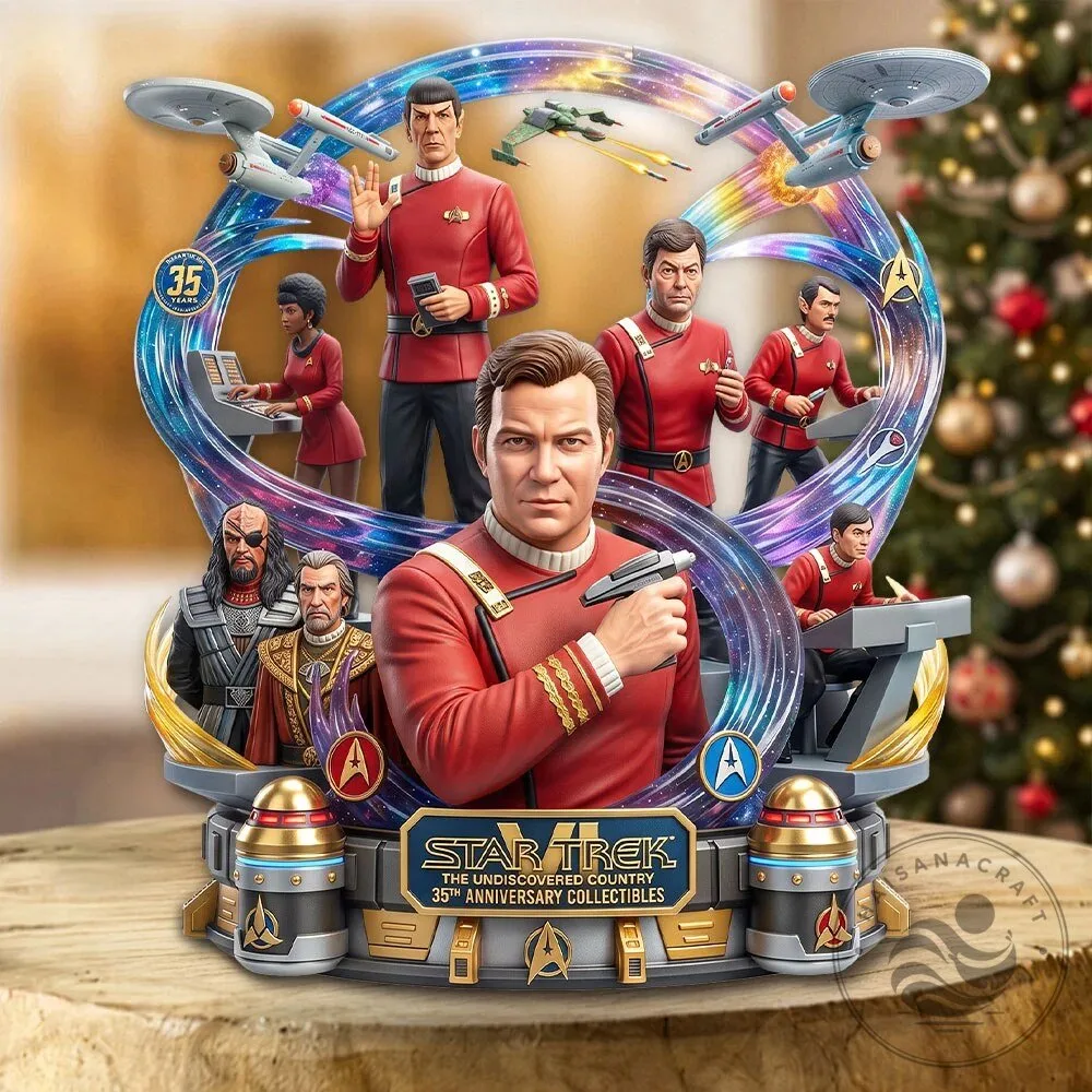 Star Trek The Undiscovered Country 35th Anniversary Collectible Plaque