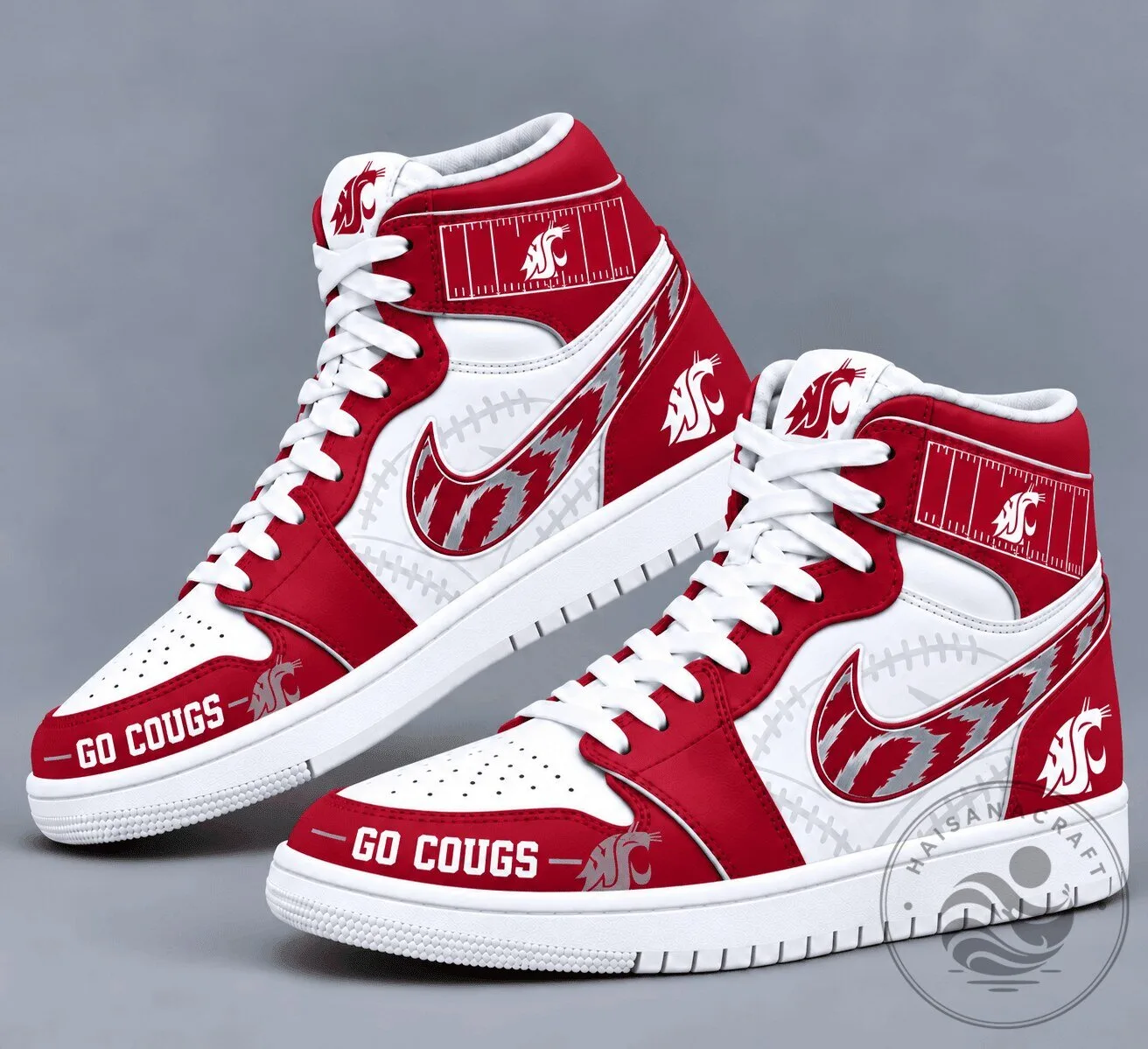 Washington State Cougars Team Spirit High-Top Sneakers