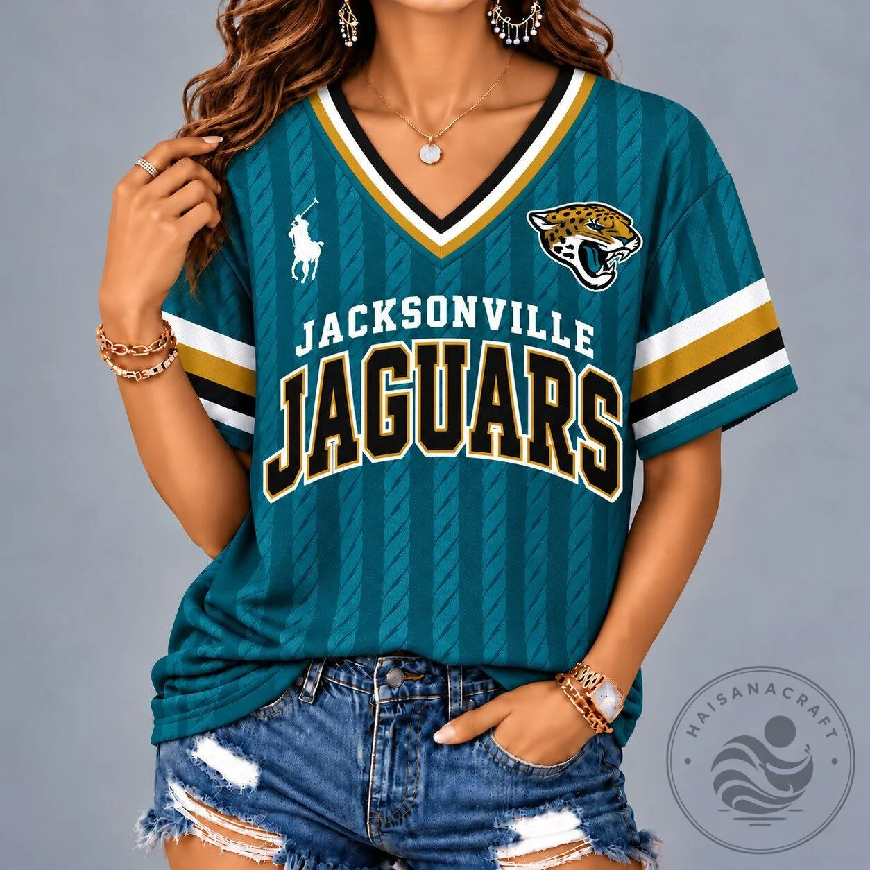 Jacksonville Jaguars NFL Football Team Fan Jersey