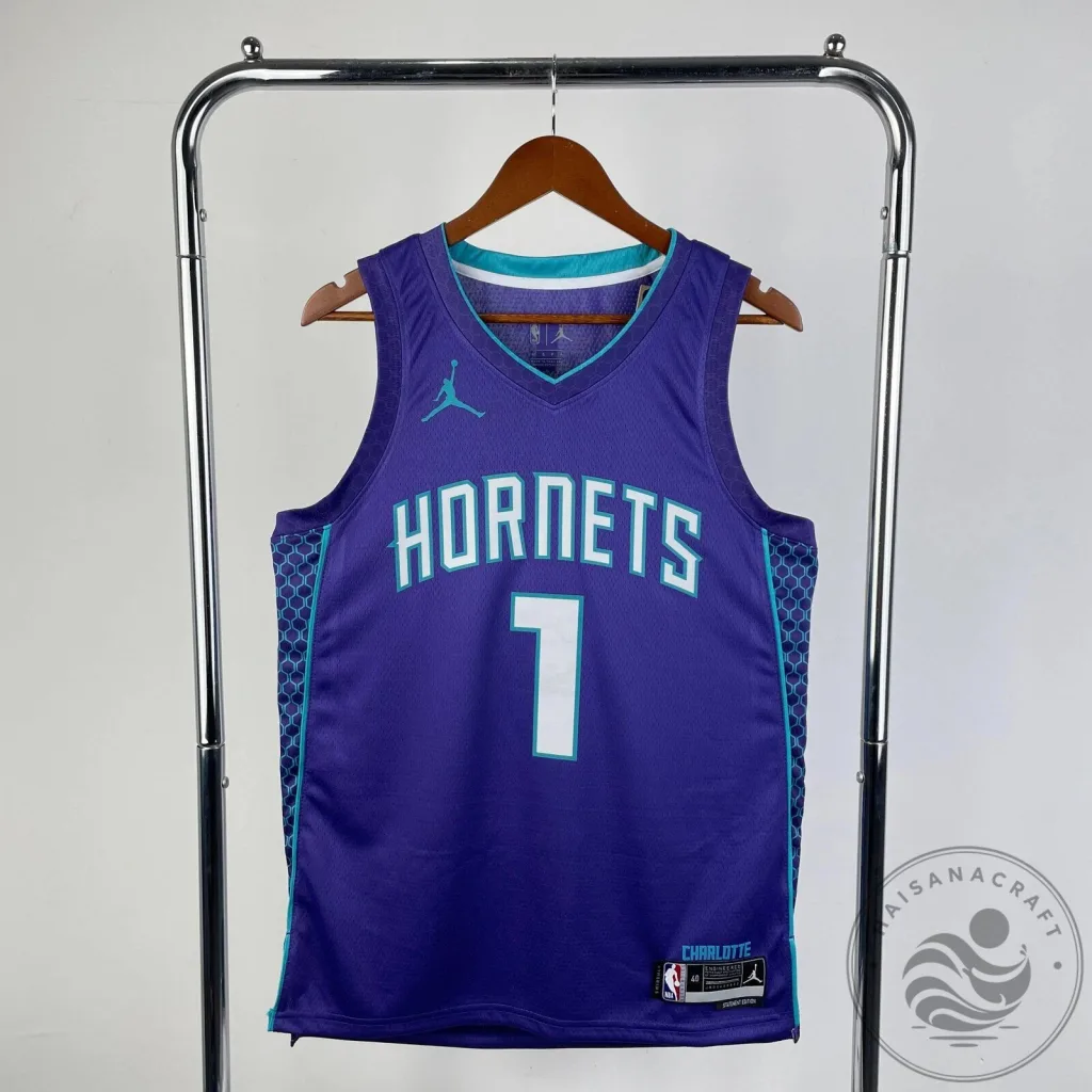 Charlotte Hornets NBA Basketball Team Statement Edition Jersey