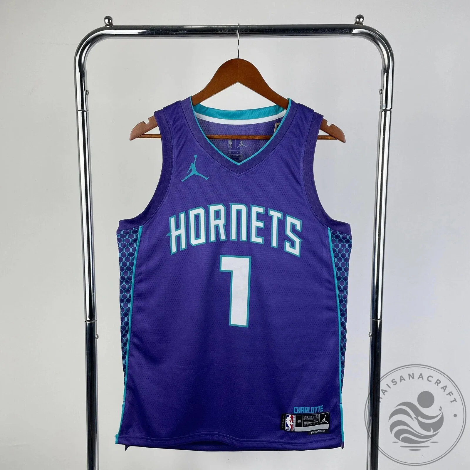 Charlotte Hornets NBA Basketball Team Statement Edition Jersey