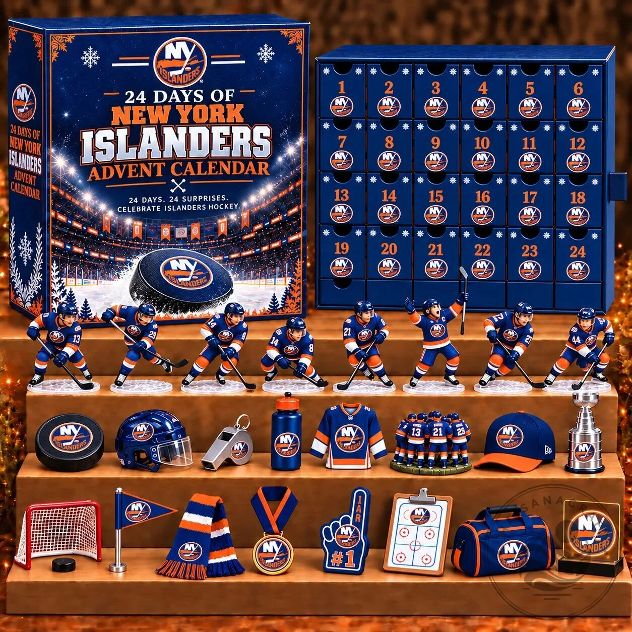 New York Islanders 24 Days of Hockey Ice Advent Calendar Blind Box