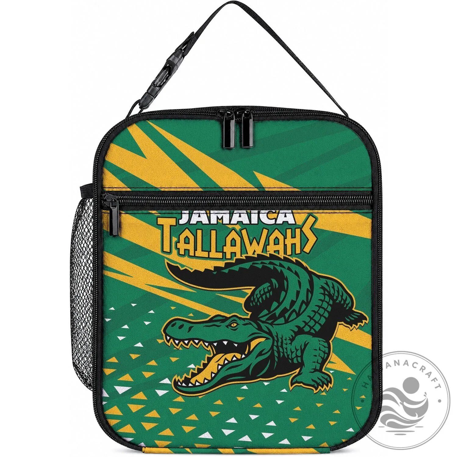 Jamaica Tallawahs Cricket Team Logo Insulated Lunch Bag Cooler 12 Jamaica Tallawahs Cricket Team Logo Insulated Lunch Bag Cooler