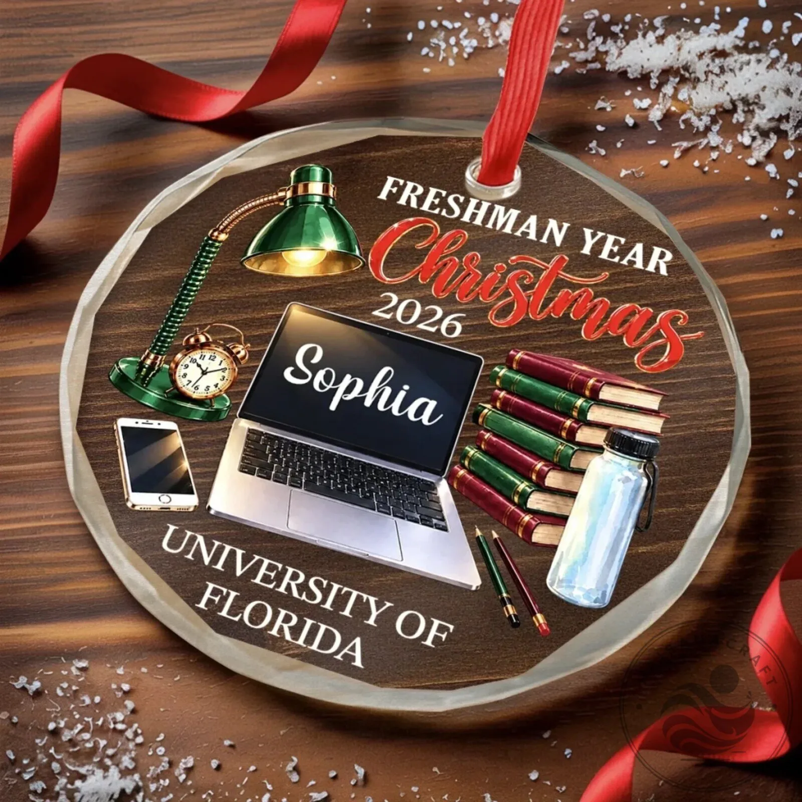 Personalized Freshman Year Christmas 2026 University of Florida Ornament 10 Personalized Freshman Year Christmas 2026 University of Florida Ornament