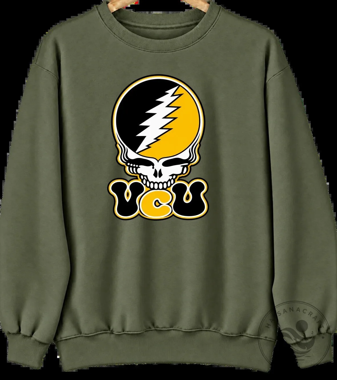Virginia Commonwealth University Grateful Dead Steal Your Face Skull Sweatshirt 12 Virginia Commonwealth University Grateful Dead Steal Your Face Skull Sweatshirt