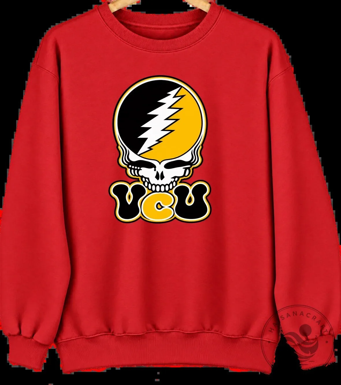 Virginia Commonwealth University Grateful Dead Steal Your Face Skull Sweatshirt 13 Virginia Commonwealth University Grateful Dead Steal Your Face Skull Sweatshirt