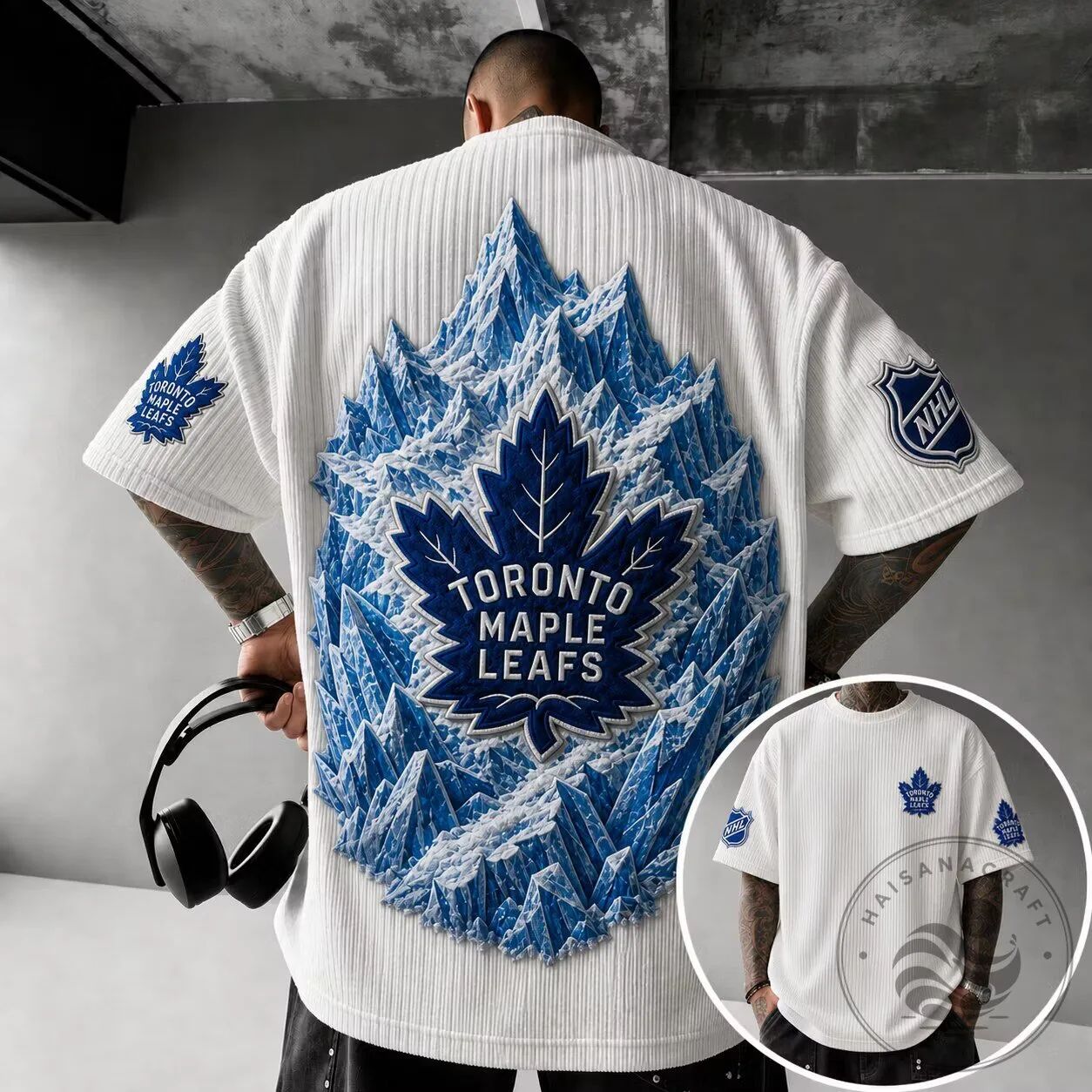 Toronto Maple Leafs Ice Hockey Fan Apparel Short-Sleeve T-Shirt