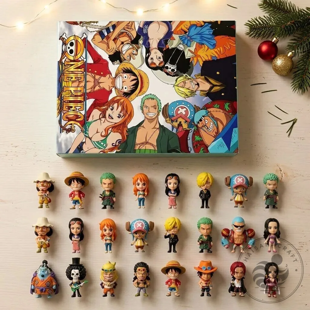 One Piece Anime Manga Christmas Countdown Advent Calendar with 24 Surprises 2D 10 One Piece Anime Manga Christmas Countdown Advent Calendar with 24 Surprises 2D
